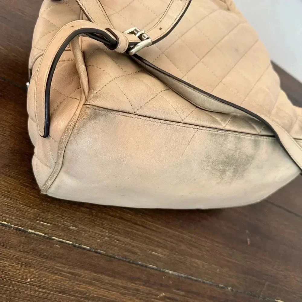 Michael Kors quilted backpack